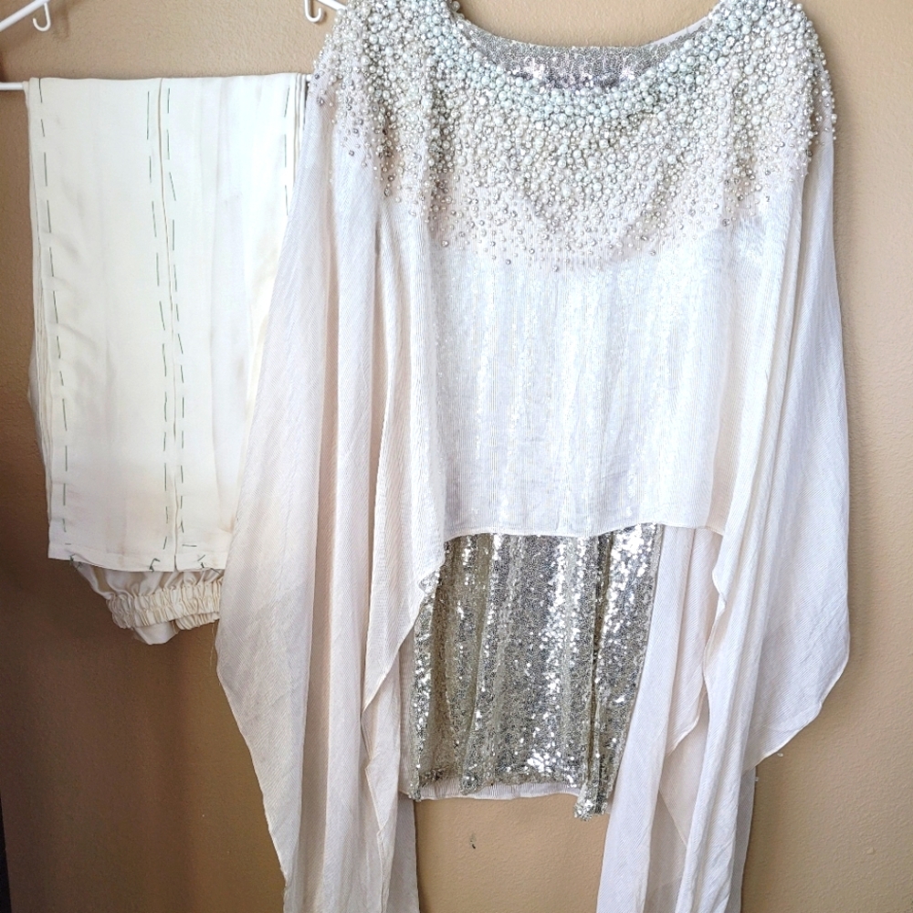 Pakistani indian cape dress
